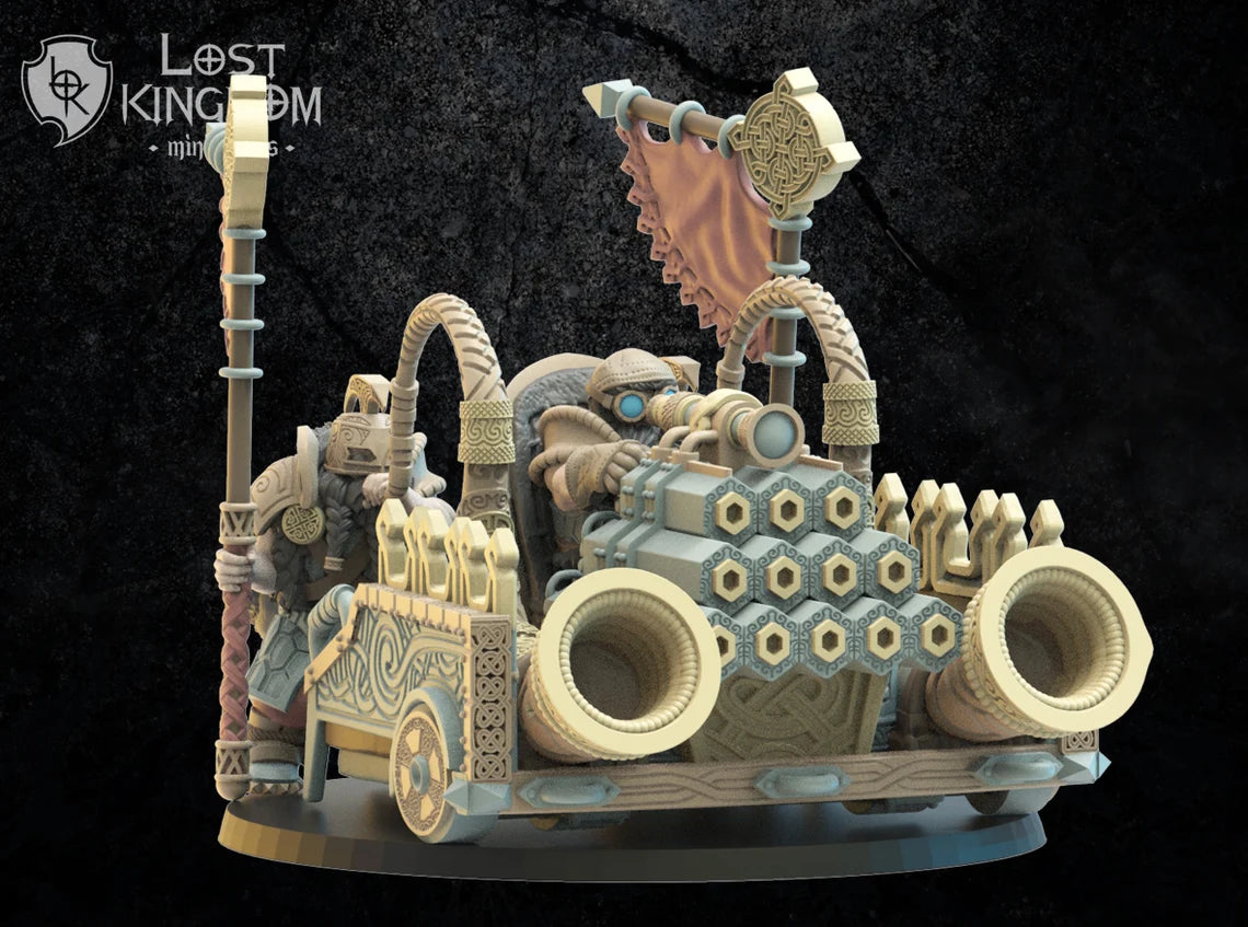 Orgel Cannon | Niavellir Dwarves | Lost Kingdom Miniatures