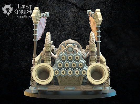Orgel Cannon | Niavellir Dwarves | Lost Kingdom Miniatures