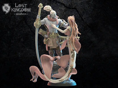 Hiro, the Seducer | Night Elves / Dark Elves | Lost Kingdom Miniatures | Tabletop Gaming | Pathfinder