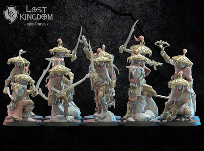 Akkorokamui Corsairs | Night Elves / Dark Elves | Lost Kingdom Miniatures | Tabletop Gaming | Pathfinder