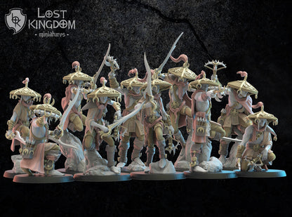 Akkorokamui Corsairs | Night Elves / Dark Elves | Lost Kingdom Miniatures | Tabletop Gaming | Pathfinder