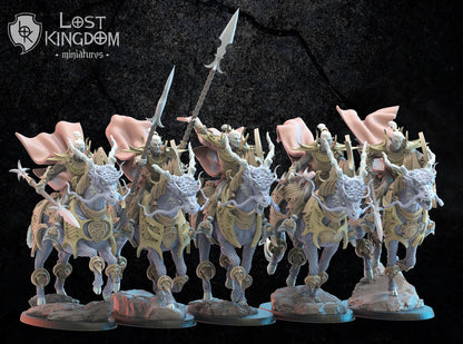 Shedo Knights | Night Elves / Dark Elves | Lost Kingdom Miniatures | Tabletop Gaming | Pathfinder