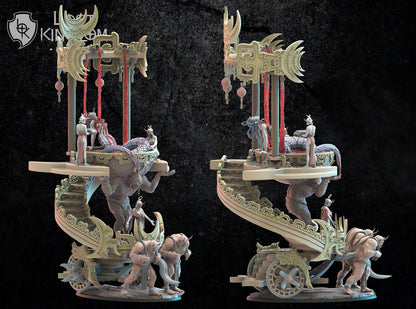 Ketsueki Altar | Night Elves / Dark Elves | Lost Kingdom Miniatures | Tabletop Gaming | Pathfinder
