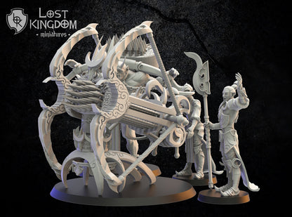Night Elves Repeater Battery | Night Elves / Dark Elves | Lost Kingdom Miniatures | Tabletop Gaming | Pathfinder