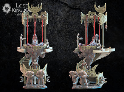 Ketsueki Altar | Night Elves / Dark Elves | Lost Kingdom Miniatures | Tabletop Gaming | Pathfinder