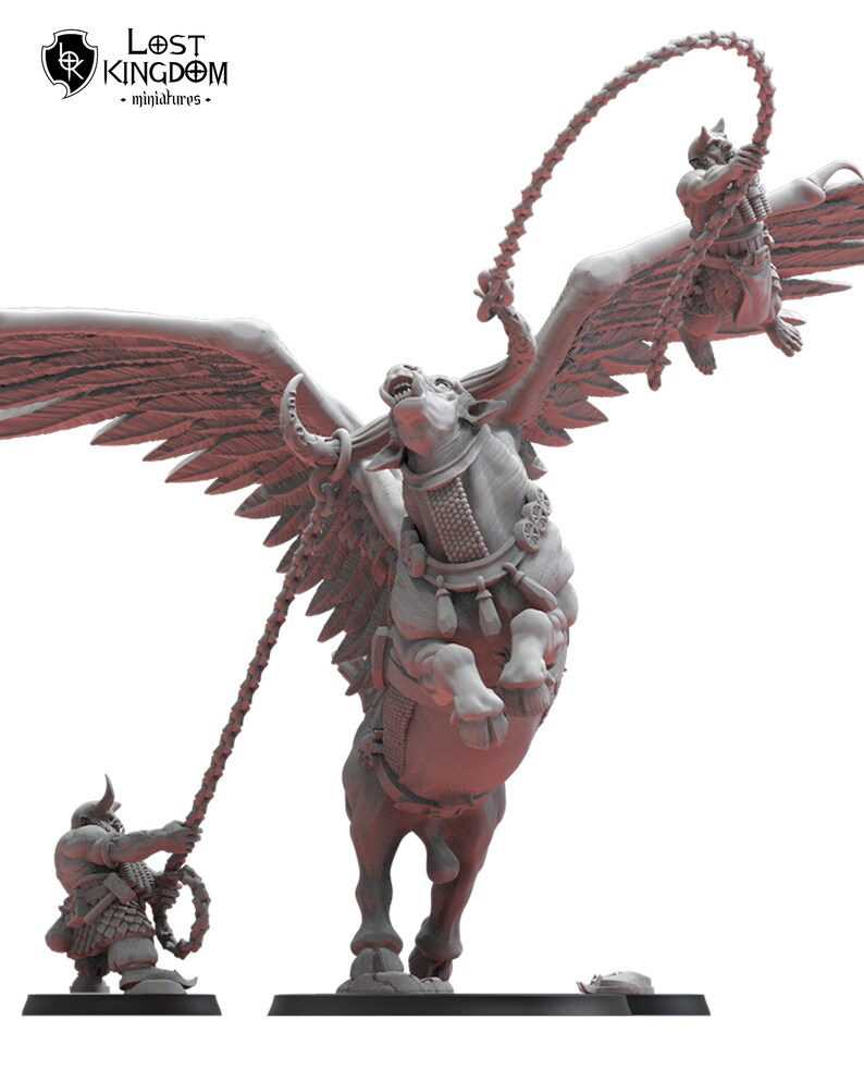 Magmhôrin Sacred Taurus | Infernal Dwarves | Lost Kingdom Miniatures |