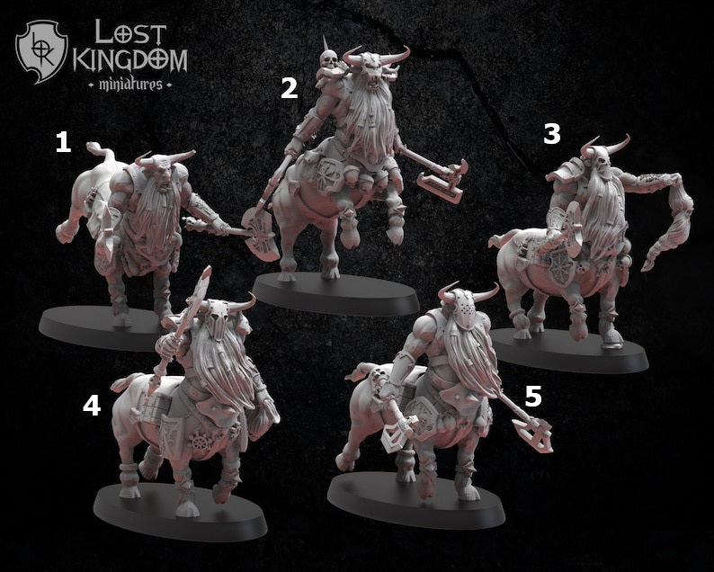 Bul-Thaurs Unit | Infernal Dwarves | Lost Kingdom Miniatures |