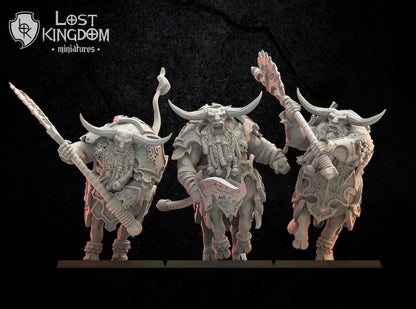Taurukh Anointed | Infernal Dwarves | Lost Kingdom Miniatures