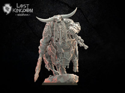 Hurgroth, Taurukh Hero | Infernal Dwarves | Lost Kingdom Miniatures