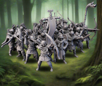 Glade Guard (Gaelic Wood Elves) | Kyoushuneko |