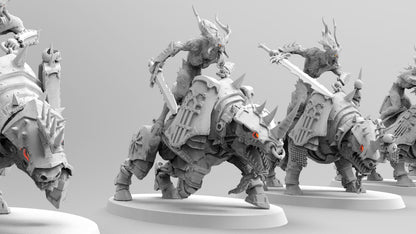 Goresmashers | Many Poses | Blood Legion | Resin 3D Printed | EmanG | Table Top Gaming