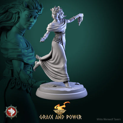 Hetairas Set | Grace and Power | Resin 3D Printed Miniature | White Werewolf Tavern | RPG | D&D | DnD
