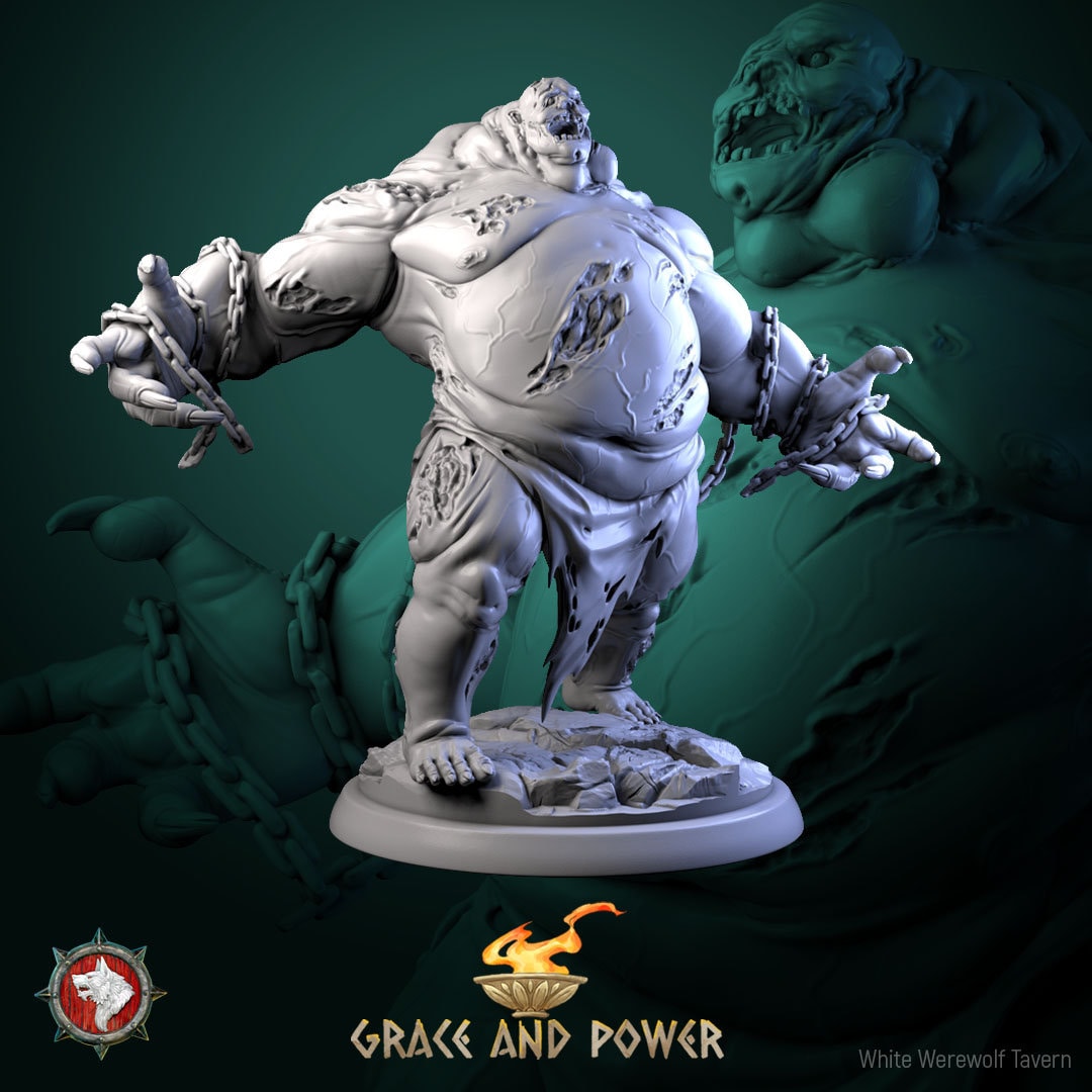 Manes Set | Grace and Power | Resin 3D Printed Miniature | White Werewolf Tavern | RPG | D&D | DnD