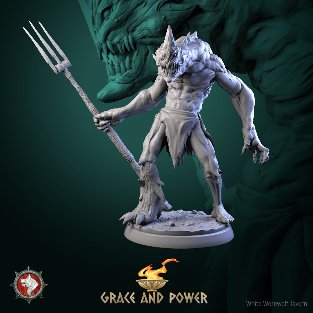 Rutterkins Set (6 options) | Grace and Power | Resin 3D Printed Miniature | White Werewolf Tavern | RPG | D&D | DnD