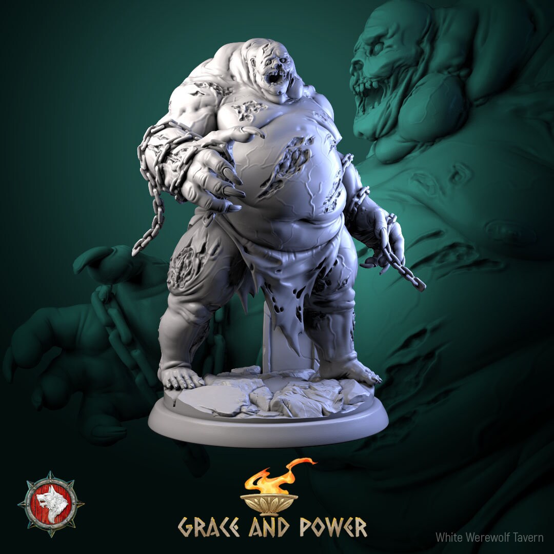 Manes Set | Grace and Power | Resin 3D Printed Miniature | White Werewolf Tavern | RPG | D&D | DnD