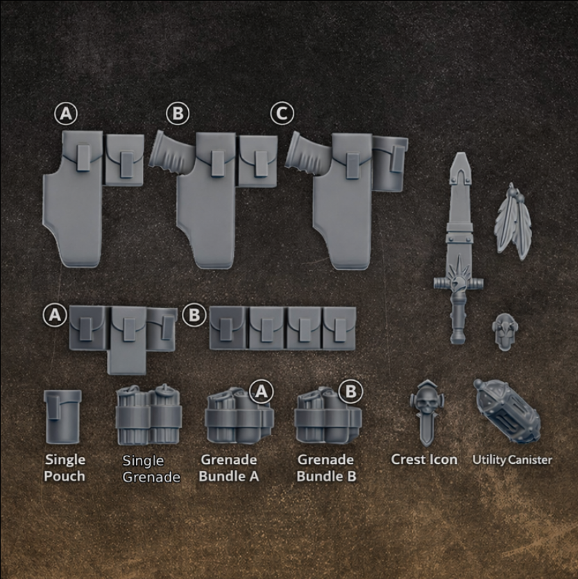 Black Gryphons Bits Set | Black Gryphons | Dakka Dakka