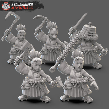 Female Dwarf Samurai