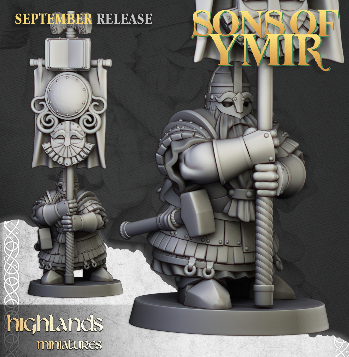 Dwarf Kingsguard Bannerman