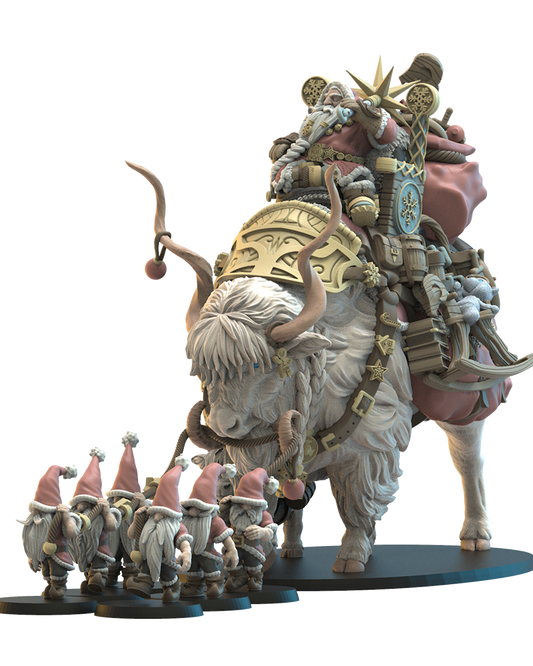 Klaas, Niavellir Christmas Father | Niavellir Dwarves | Lost Kingdom Miniatures