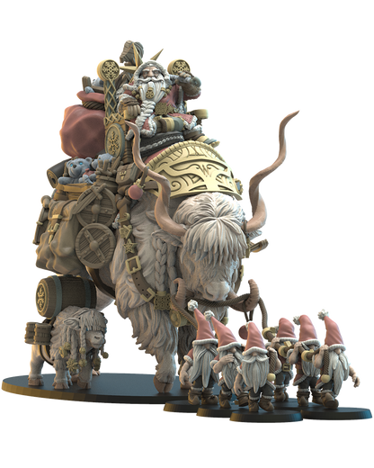 Klaas, Niavellir Christmas Father | Niavellir Dwarves | Lost Kingdom Miniatures