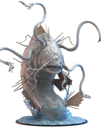 Koi, Mystic Leviathan | Night Elves / Dark Elves | Lost Kingdom Miniatures | Tabletop Gaming | Pathfinder