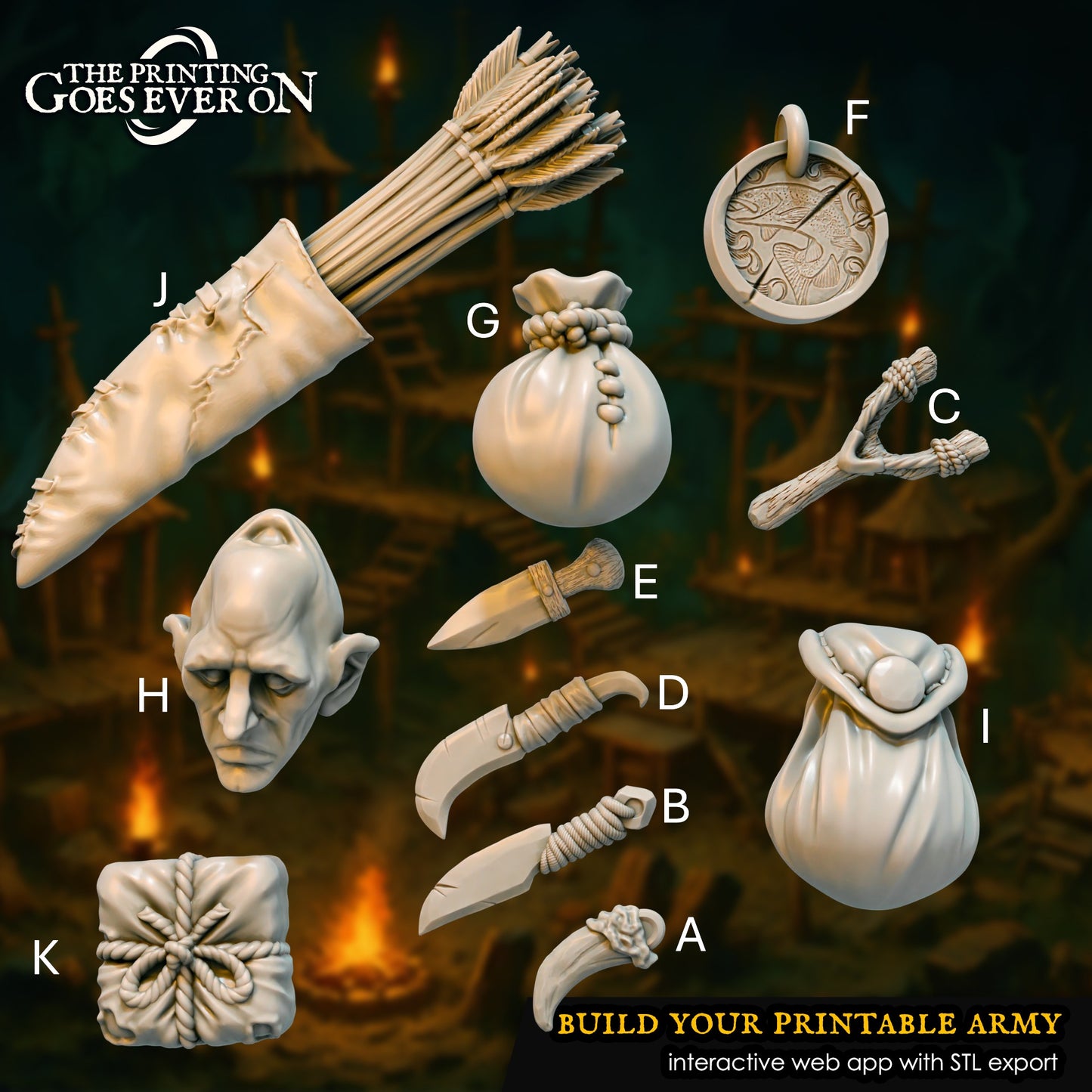 Bits - Goblin Accessories | Goblin Hordes | The Printing Goes Ever On