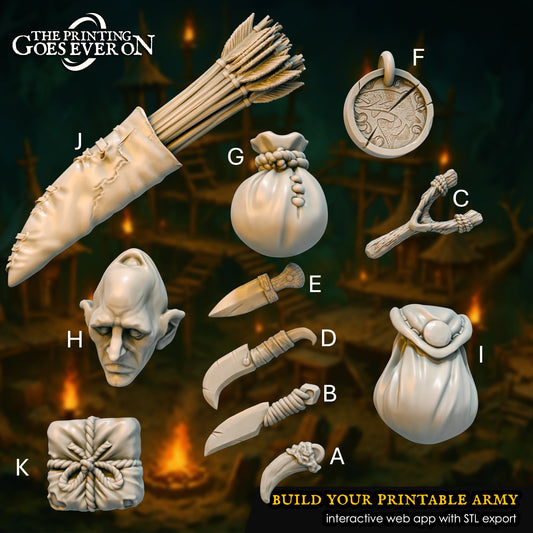 Bits - Goblin Accessories | Goblin Hordes | The Printing Goes Ever On