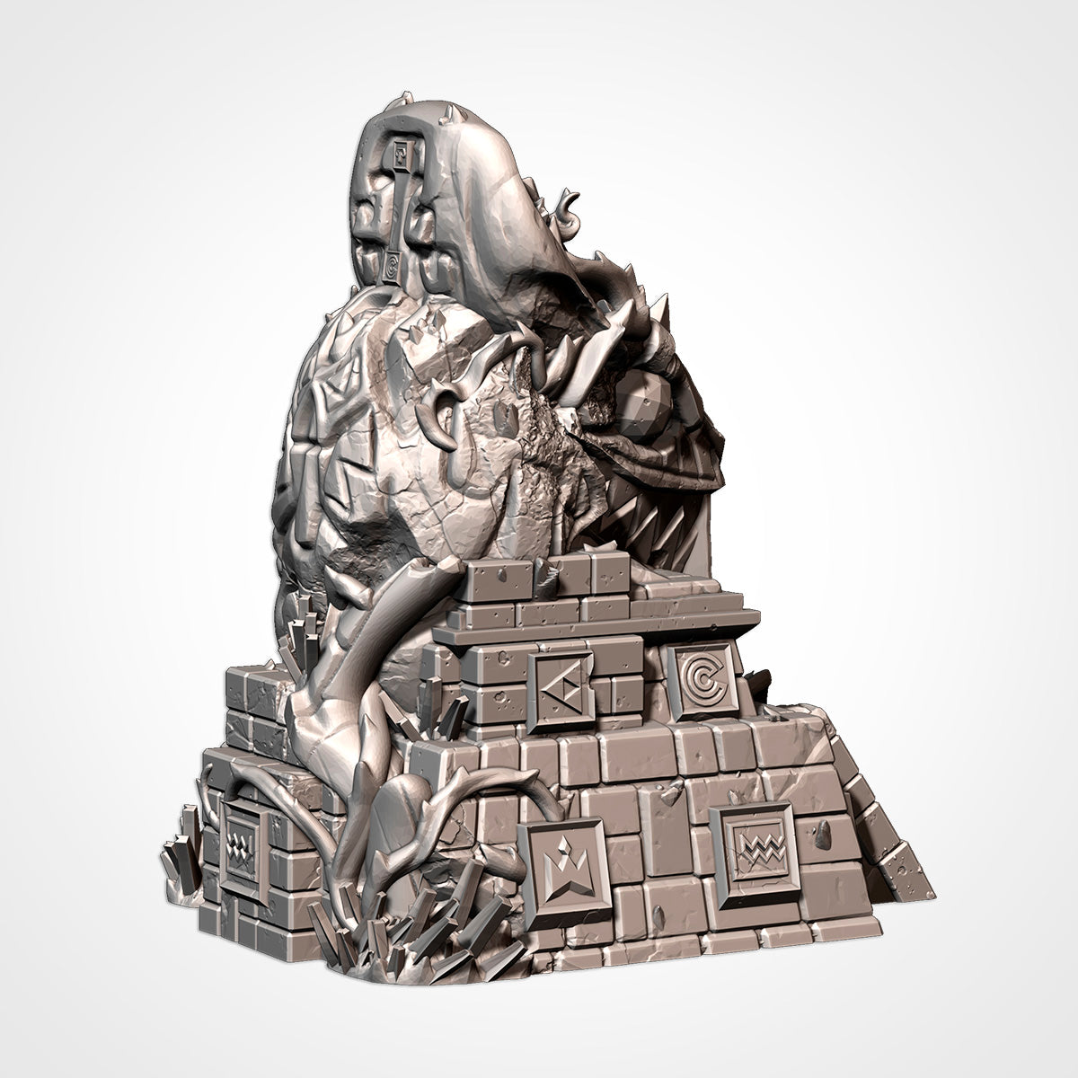 Temple: rear three-quarter view (Txarli Factory render)