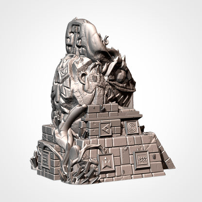 Temple: rear three-quarter view (Txarli Factory render)