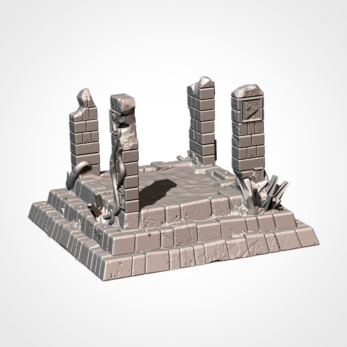 Sacred Fountain 1: alternate view (Txarli Factory render)