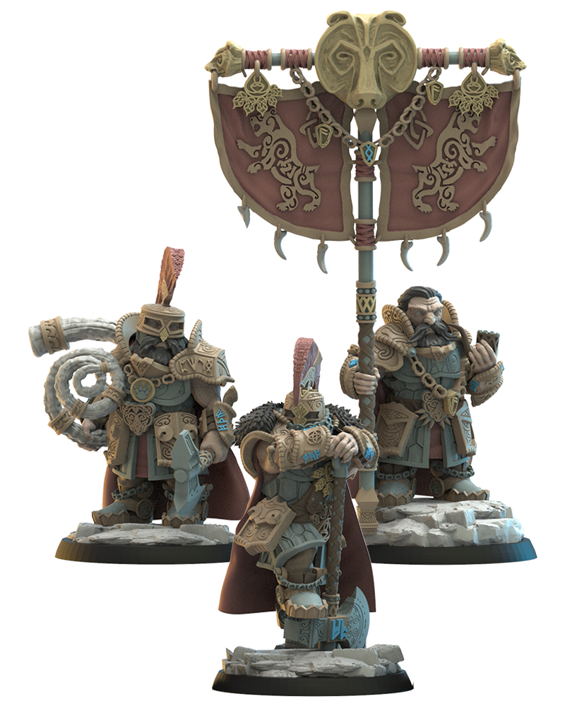 Magyabor Guard | Niavellir Dwarves | Lost Kingdom Miniatures