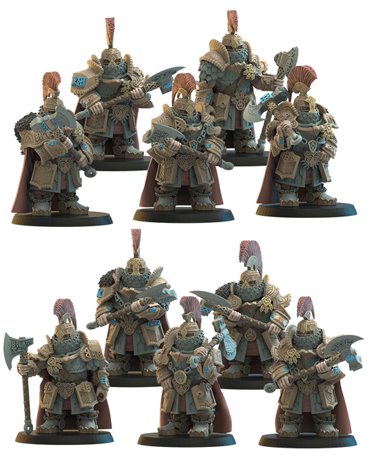 Magyabor Guard | Niavellir Dwarves | Lost Kingdom Miniatures