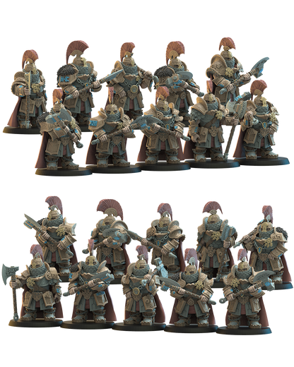 Magyabor Guard | Niavellir Dwarves | Lost Kingdom Miniatures