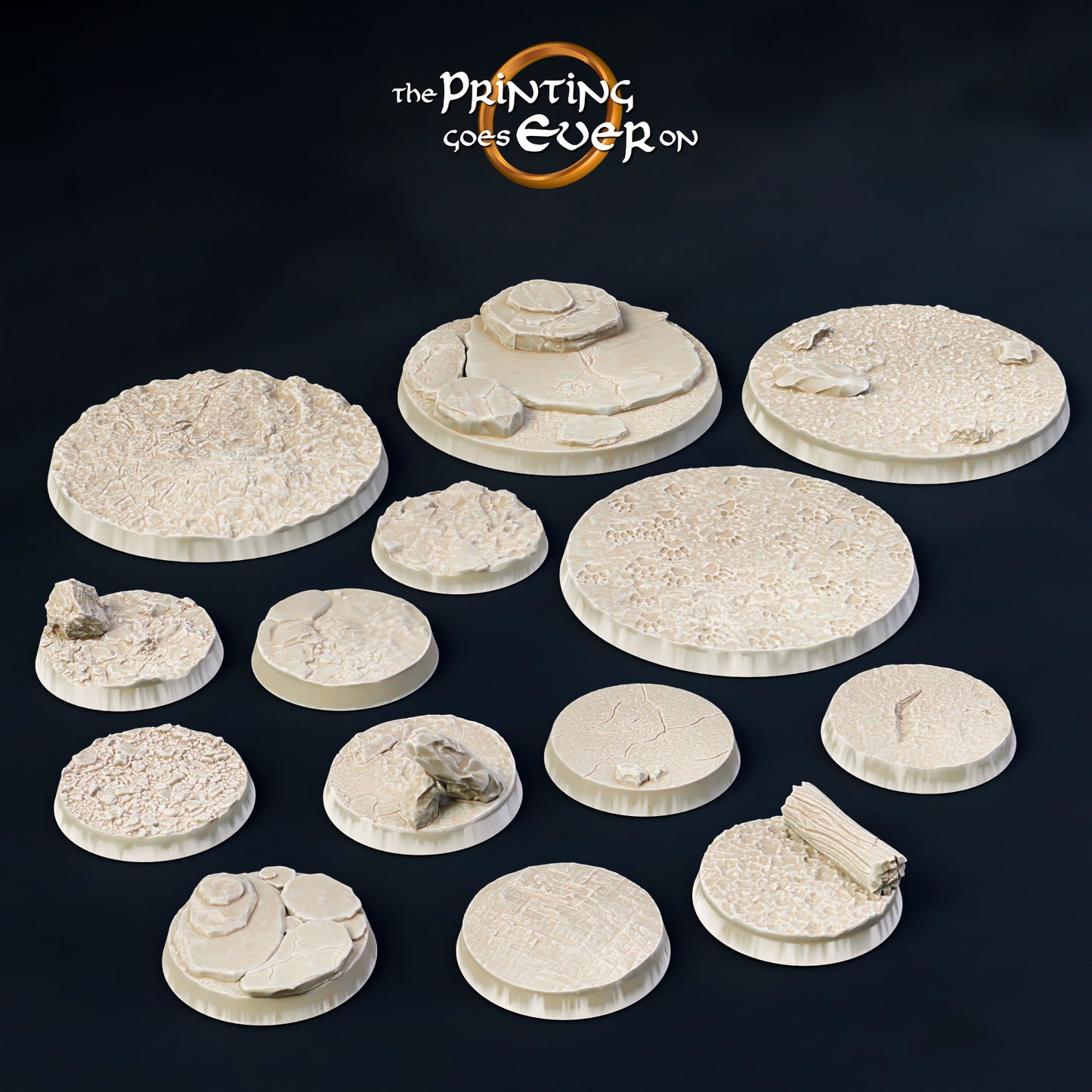 Bits - Orc Bases | Orc Spawning Pits | Round Bases | The Printing Goes Ever On