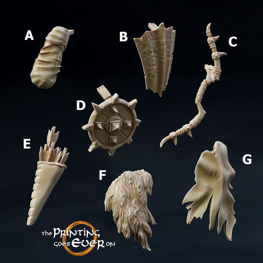 Bits - Orc Cloaks | Orc Spawning Pits | The Printing Goes Ever On