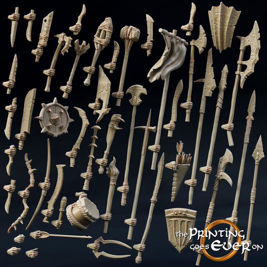 Bits - Orc Weapons | Orc Spawning Pits | The Printing Goes Ever On