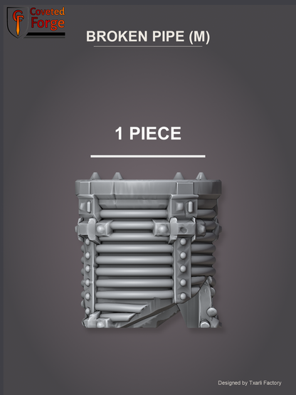 Broken Pipe (M), 1 piece (Coveted Forge render)