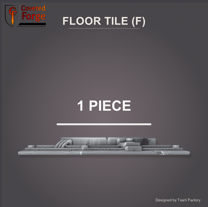 Floor Tile (F), 1 piece (Coveted Forge render)