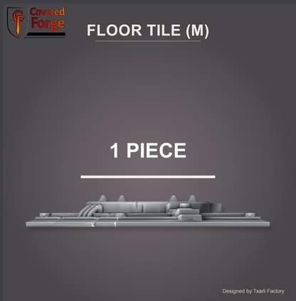 Floor Tile (M), 1 piece (Coveted Forge render)