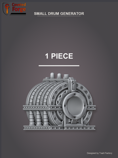 Small Drum Generator, 1 piece (Coveted Forge render)