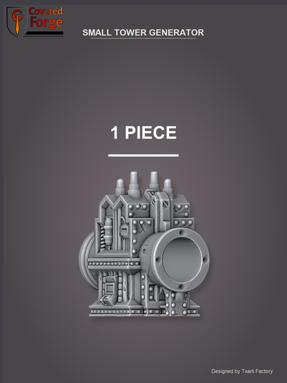 Small Tower Generator, 1 piece (Coveted Forge render)