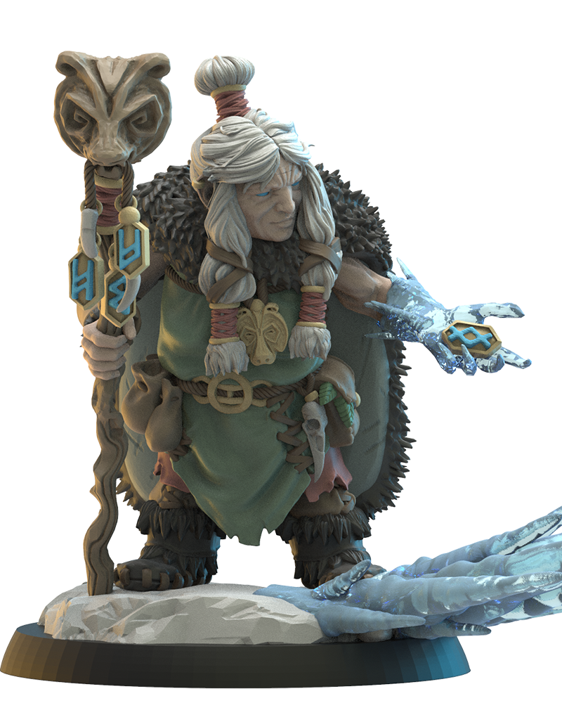 Nanna, The Runemaster | Niavellir Dwarves | Lost Kingdom Miniatures