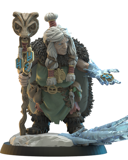 Nanna, The Runemaster | Niavellir Dwarves | Lost Kingdom Miniatures