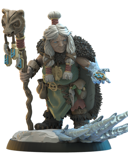 Nanna, The Runemaster | Niavellir Dwarves | Lost Kingdom Miniatures