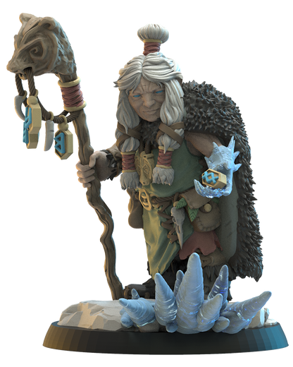 Nanna, The Runemaster | Niavellir Dwarves | Lost Kingdom Miniatures