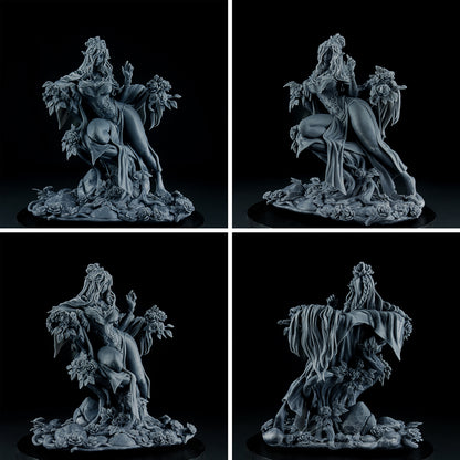Naurmel, resin print photos from four sides by Ronin Arts Workshop.