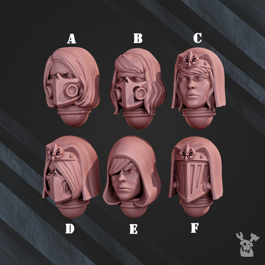 Bits - Novice Sister Heads | War Sisters | Dakka Dakka