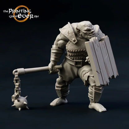 Orcs | Death of a Hero | MESBG | The Printing Goes Ever On