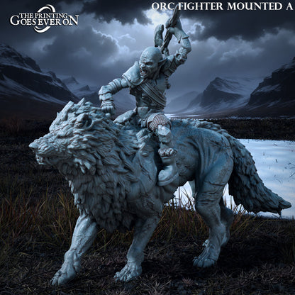 Ironmoor Orc Warg Riders | Tales of the Northern Kingdom (Forces of Evil) | MESBG | The Printing Goes Ever On