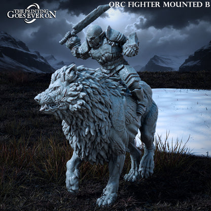 Ironmoor Orc Warg Riders | Tales of the Northern Kingdom (Forces of Evil) | MESBG | The Printing Goes Ever On